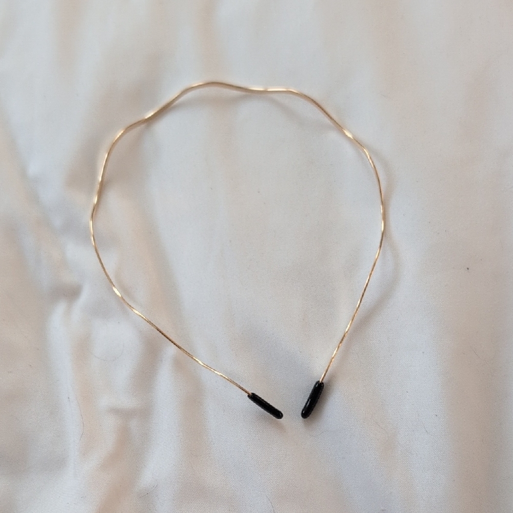 Elegant Gold and Black Women's Headband